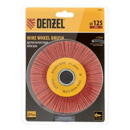 Denzel Щетка для УШМ, 125 мм 74461
