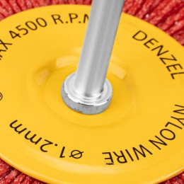 Denzel Щетка для дрели, 100 мм 74434