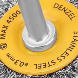 Denzel Щетка для дрели, 50 мм 744623