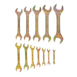 Сибртех Набор ключей рожковых 6-32 мм, 12 шт 15281