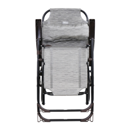 НИКА Кресло-шезлонг с подножкой и полкой КШ3/4 бамбук