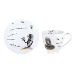 КОРАЛЛ Пара чайная 440мл Ежик в тумане NB209CS-B