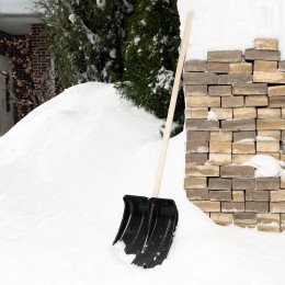 Сибртех Лопата для уборки снега 380х360мм 61696