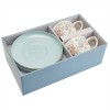 Чайный набор 4 предмета Ф2-046P/2 "Blossom Blue" в подарочной коробке
