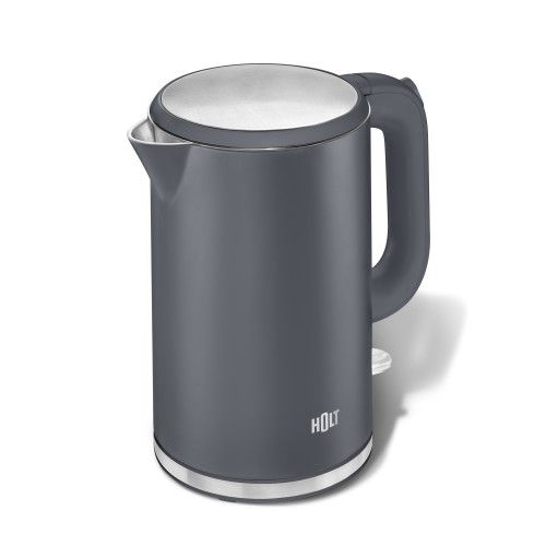 Чайник электрический HOLT  HT-KT-020 серый, 2200 Вт, 1.7л