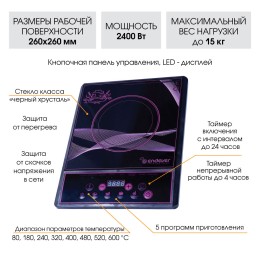 ENDEVER Электрическая плита Skyline DP-41