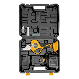 Denzel Секатор аккумуляторный, бесщет., CP-40BL, Li-Ion, 20 В, лезвия SK5 59438