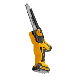 Denzel Цепная мини-пила аккумуляторная бесщет., СCS-200BL, шина 200 мм, Li-Ion, 20 В 58653