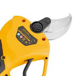 Denzel Секатор аккумуляторный, бесщет., CP-40BL, Li-Ion, 20 В, лезвия SK5 59438