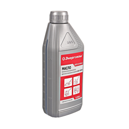 Масло 4Т п/синтет., SAE 10W-40, 0.946 л, Энергомаш МПСЭ-0104Б-2