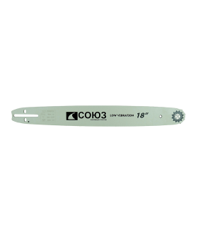СОЮЗ Пильная шина 18" паз 1,3мм, 3/8", 64зв, хвостовик POH (OREGON K095/A095) ПШС-1850380POH