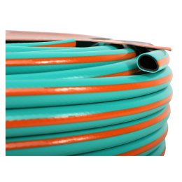 Sturm Шланг поливочный армированный, эластичный, 3х слойный, 1/2", 25 м, оранжево-мятный 3015-15-12-25