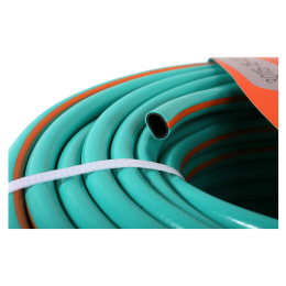 Sturm Шланг поливочный армированный, эластичный, 3х слойный, 1/2", 50 м, оранжево-мятный 3015-15-12-50