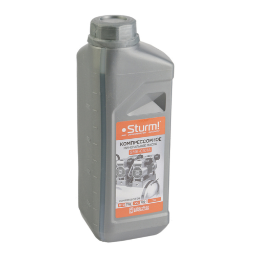 Масло компрессорное AIR COMPRESSOR LUBRICANT, VG100, 1л, Sturm! SMK-0101A
