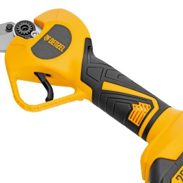 Denzel Секатор аккумуляторный, бесщет., CP-40BL, Li-Ion, 20 В, лезвия SK5 59438