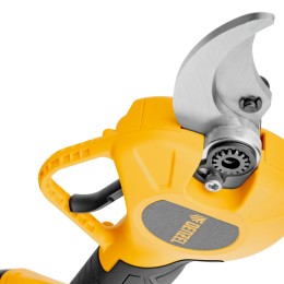 Denzel Секатор аккумуляторный, бесщет., CP-40BL, Li-Ion, 20 В, лезвия SK5 59438