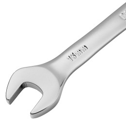 Denzel Ключ комбинированный трещоточный, 16 мм, CrV, матовый хром  14710