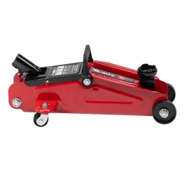 Matrix Домкрат гидравлический подкатной, 2 т, 140-340 мм, в пласт. кейсе 51081