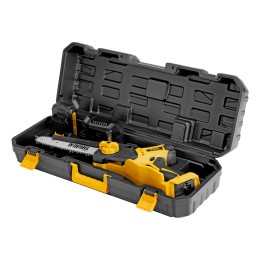 Denzel Цепная мини-пила аккумуляторная бесщет., СCS-200BL, шина 200 мм, Li-Ion, 20 В 58653