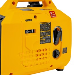 Denzel Генератор инверторный GS-1100iS, 1,1 кВт, 230 В, закрытый корпус, ручной старт 94718