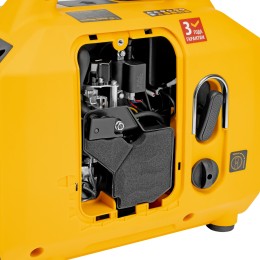 Denzel Генератор инверторный GS-1100iS, 1,1 кВт, 230 В, закрытый корпус, ручной старт 94718