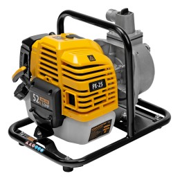 Denzel Мотопомпа бензиновая для чистой воды PX-25, 52 см3, 1, 170 л/мин, глуб 8 м, напор 30 м 99205