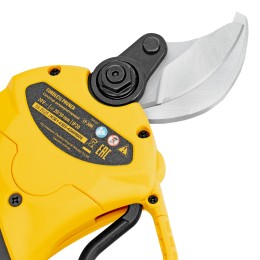 Denzel Секатор аккумуляторный, бесщет., CP-30BL, Li-Ion, 20 В, лезвия SK5 59434