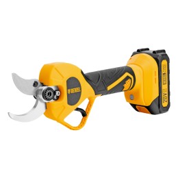 Denzel Секатор аккумуляторный, бесщет., CP-40BL, Li-Ion, 20 В, лезвия SK5 59438