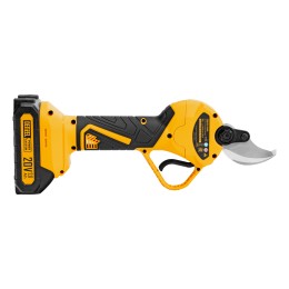 Denzel Секатор аккумуляторный, бесщет., CP-30BL, Li-Ion, 20 В, лезвия SK5 59434