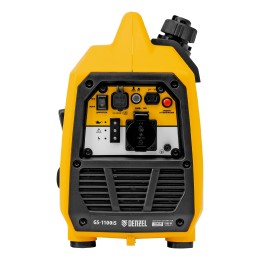 Denzel Генератор инверторный GS-1100iS, 1,1 кВт, 230 В, закрытый корпус, ручной старт 94718