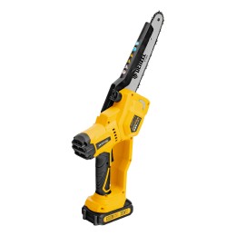 Denzel Цепная мини-пила аккумуляторная бесщет., СCS-200BL, шина 200 мм, Li-Ion, 20 В 58653