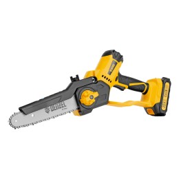 Denzel Цепная мини-пила аккумуляторная бесщет., СCS-200BL, шина 200 мм, Li-Ion, 20 В 58653