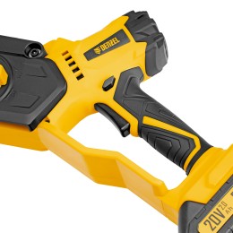 Denzel Цепная мини-пила аккумуляторная бесщет., СCS-200BL, шина 200 мм, Li-Ion, 20 В 58653