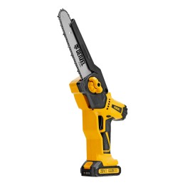 Denzel Цепная мини-пила аккумуляторная бесщет., СCS-200BL, шина 200 мм, Li-Ion, 20 В 58653