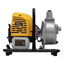 Denzel Мотопомпа бензиновая для чистой воды PX-25, 52 см3, 1, 170 л/мин, глуб 8 м, напор 30 м 99205