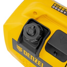 Denzel Генератор инверторный GS-1100iS, 1,1 кВт, 230 В, закрытый корпус, ручной старт 94718