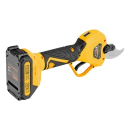 Denzel Секатор аккумуляторный, бесщет., CP-40BL, Li-Ion, 20 В, лезвия SK5 59438