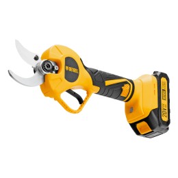 Denzel Секатор аккумуляторный, бесщет., CP-40BL, Li-Ion, 20 В, лезвия SK5 59438