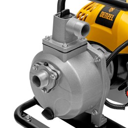 Denzel Мотопомпа бензиновая для чистой воды PX-25, 52 см3, 1, 170 л/мин, глуб 8 м, напор 30 м 99205