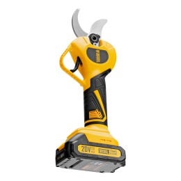 Denzel Секатор аккумуляторный, бесщет., CP-40BL, Li-Ion, 20 В, лезвия SK5 59438