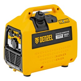 Denzel Генератор инверторный GS-1100iS, 1,1 кВт, 230 В, закрытый корпус, ручной старт 94718