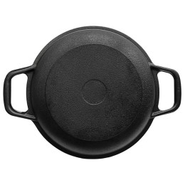 Гардарика Крышка-сковорода 260 мм чугунная порционная с двумя ручками 0026-4