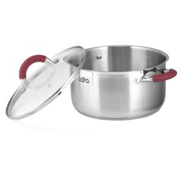 LARA Кастрюля RIVIERA LR02-324 (нерж)