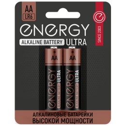 Energy Батарейка алкалиновая Ultra LR6/2B (АА) 104403-SK