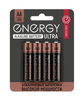 Energy Батарейка алкалиновая Ultra LR03/4B (АAА) 104406-SK