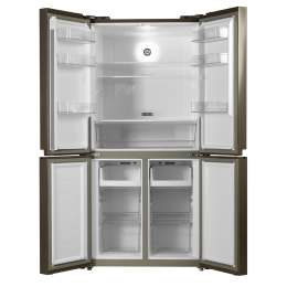 Centek Холодильник CT-1756 NF BEIGE GLASS
