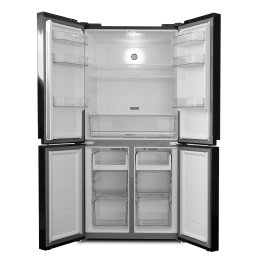 Centek Холодильник CT-1756 NF BLACK GLASS
