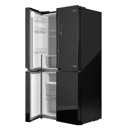 Centek Холодильник CT-1756 NF BLACK GLASS