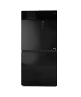 Centek Холодильник CT-1756 NF BLACK GLASS