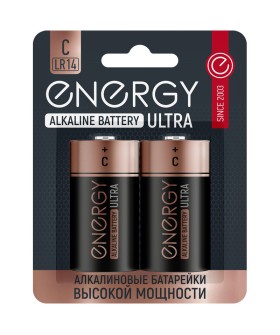 Energy Батарейка алкалиновая Ultra LR14/2B (С) 104982-SK